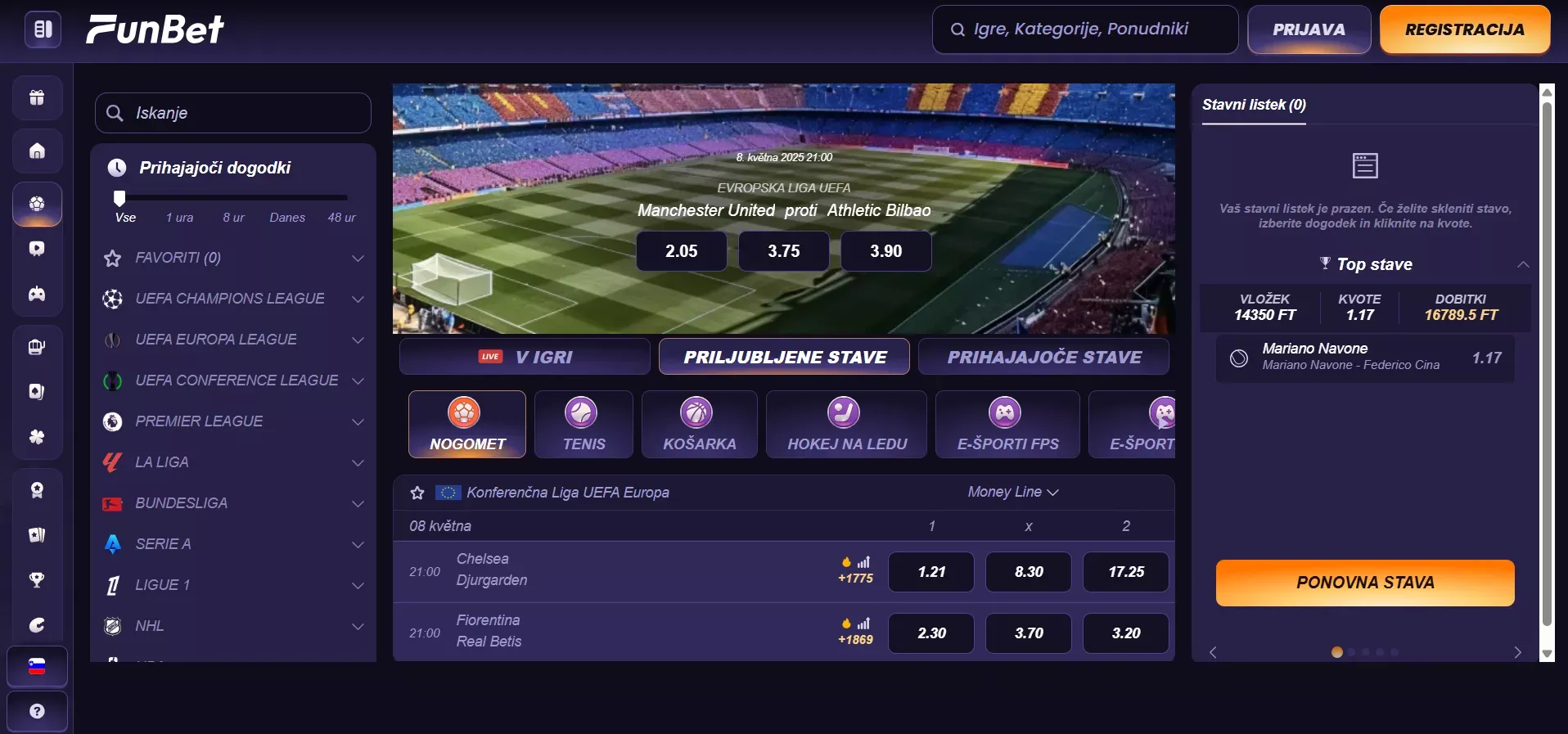 Înregistrare Funbet